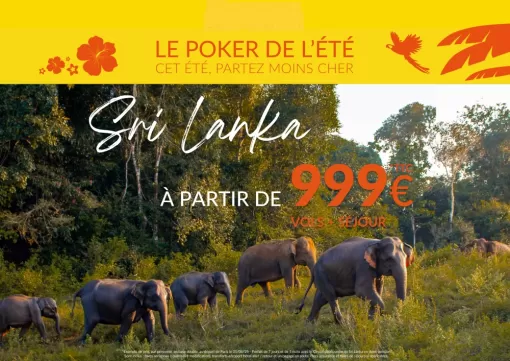 PROMO SRI LANKA POKER DE L ETE , Chambéry, Un Monde d’émotions