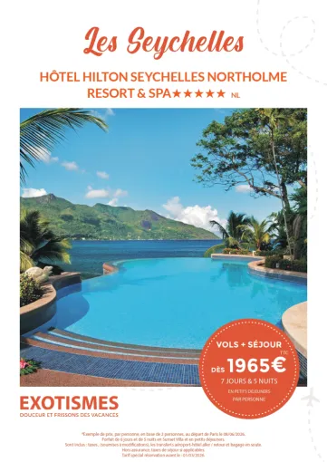 PROMO SEYCHELLES, Chambéry, Un Monde d’émotions