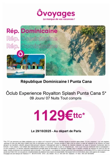 PROMO REPUBLIQUE DOMINICAINE, Chambéry, Un Monde d’émotions
