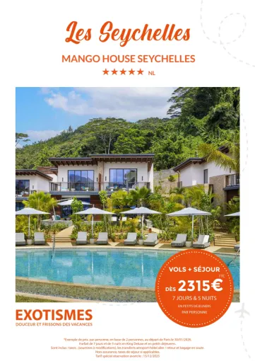PROMO SEYCHELLES, Chambéry, Un Monde d’émotions