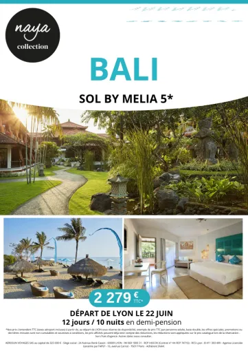 OFFRE SPECIALE / PROMO SEJOUR HOTEL BALI , Chambéry, Un Monde d’émotions
