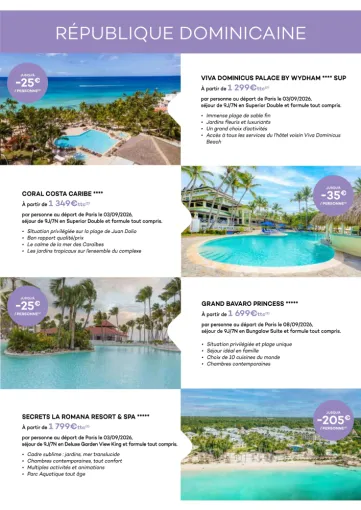 PROMO REPUBLIQUE DOMINICAINE, Chambéry, Un Monde d’émotions