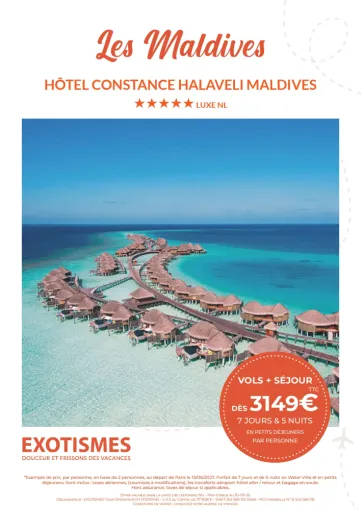 PROMO MALDIVES, Chambéry, Un Monde d’émotions